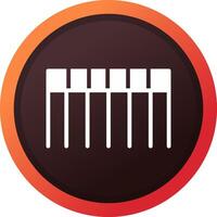 Comb Creative Icon Design vector