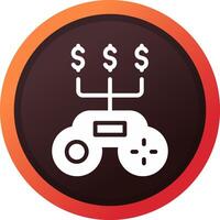 Game Money Creative Icon Design vector