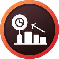 Predictive Analytics Creative Icon Design vector