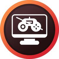 Game Disconnect Creative Icon Design vector