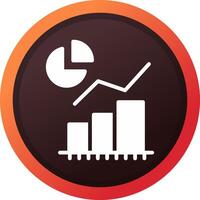 Statistical Analysis Creative Icon Design vector
