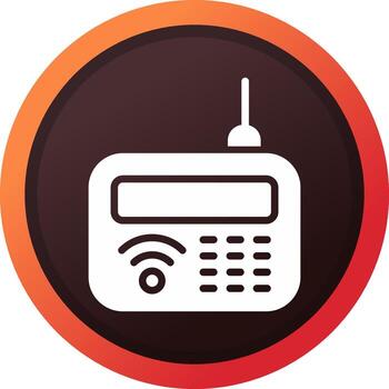 intercomunicador creativo icono diseño vector