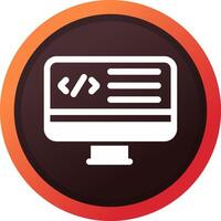 Web Programming Creative Icon Design vector