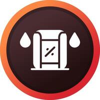 Humidity Sensor Creative Icon Design vector