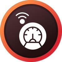 Smart Meter Creative Icon Design vector