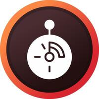 Stopwatch Creative Icon Design vector