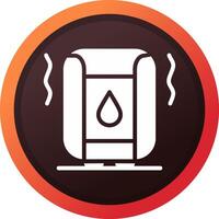 Humidifier Creative Icon Design vector