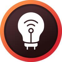 Smart Light Creative Icon Design vector