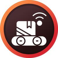 Smart Logistic Creative Icon Design vector