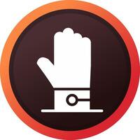 Glove Creative Icon Design vector