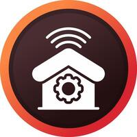 Home Automation Creative Icon Design vector