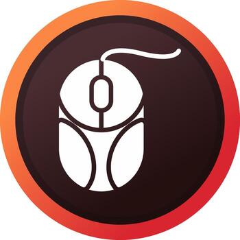 Mouse Creative Icon Design vector