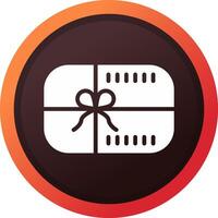Gift Card Creative Icon Design vector