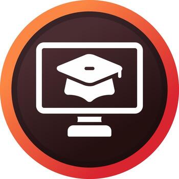 E-Learning Creative Icon Design vector