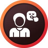 Calm Down Creative Icon Design vector