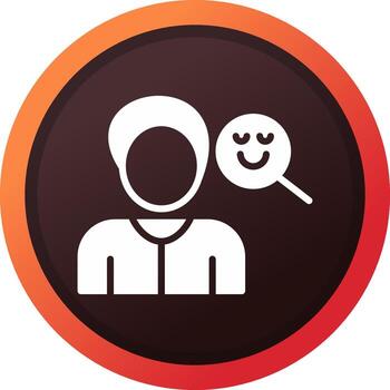 Complex Emotion Creative Icon Design vector