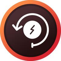 Renewable Energy Creative Icon Design vector