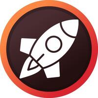 Rocket Creative Icon Design vector