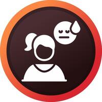 Bored Creative Icon Design vector
