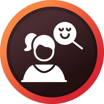 Complex Emotion Creative Icon Design vector