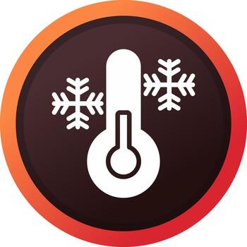 Temperature Creative Icon Design vector