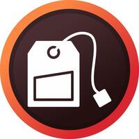 Tea Bag Creative Icon Design vector