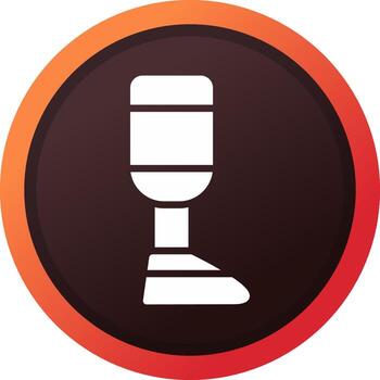 Prosthesis Creative Icon Design vector