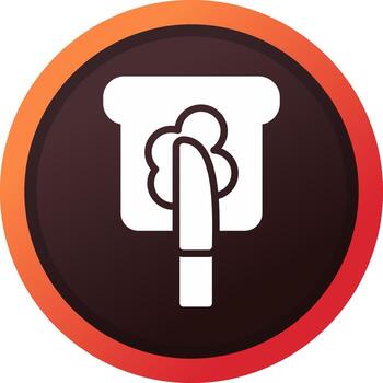 Toast Creative Icon Design vector