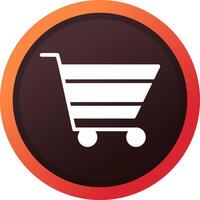 Shopping Cart Creative Icon Design vector