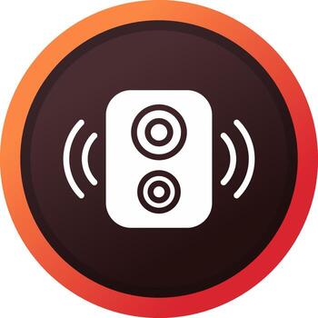 Speaker Creative Icon Design vector