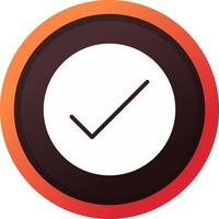 Check Creative Icon Design vector