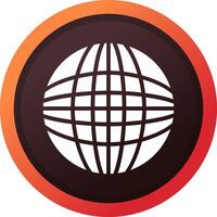 Globe Creative Icon Design vector