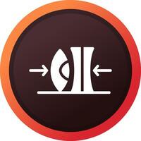 High Index Lenses Creative Icon Design vector