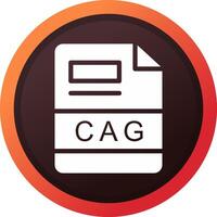 CAG Creative Icon Design vector