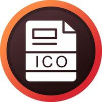 ico creativo icono diseño vector