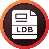 LDB Creative Icon Design vector