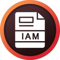 IAM Creative Icon Design vector