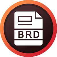 BRD Creative Icon Design vector