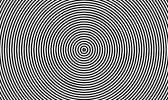 Black circular line vector for background design.
