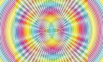 Rainbow circular stripes vector for many kind design element purposes.