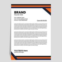 letterhead  template design vector