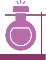 Lab Glyph Two Colour Icon vector