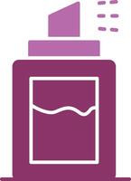 Deodorant Glyph Two Colour Icon vector