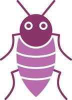 Insect Glyph Two Colour Icon vector
