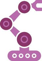 Robotics Glyph Two Colour Icon vector