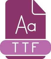 Ttf Glyph Two Colour Icon vector