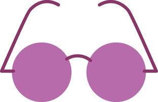 Eyeglasses Glyph Two Colour Icon vector