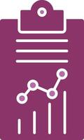 glyph two color icon vector