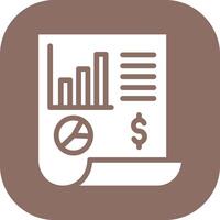 Business Report Vector Icon