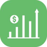 Growth Graph Vector Icon